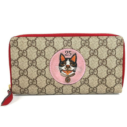 Gucci Wallet Bosco GG Supreme Canvas Beige