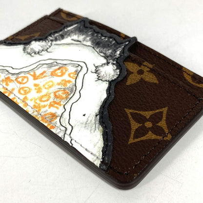 Louis Vuitton Card Case Holder Catnap Monogram Canvas Brown — view 2