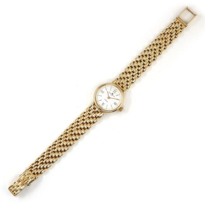 Tiffany & Co Baume Mercier Watch Name White Dial Roman Index Quartz Analog — view 3