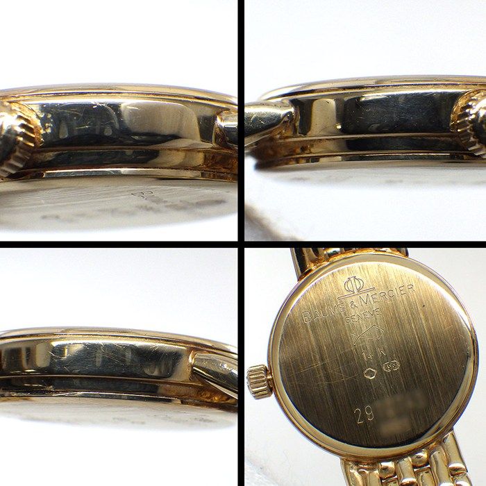 Tiffany & Co Baume Mercier Watch Name White Dial Roman Index Quartz Analog — view 6