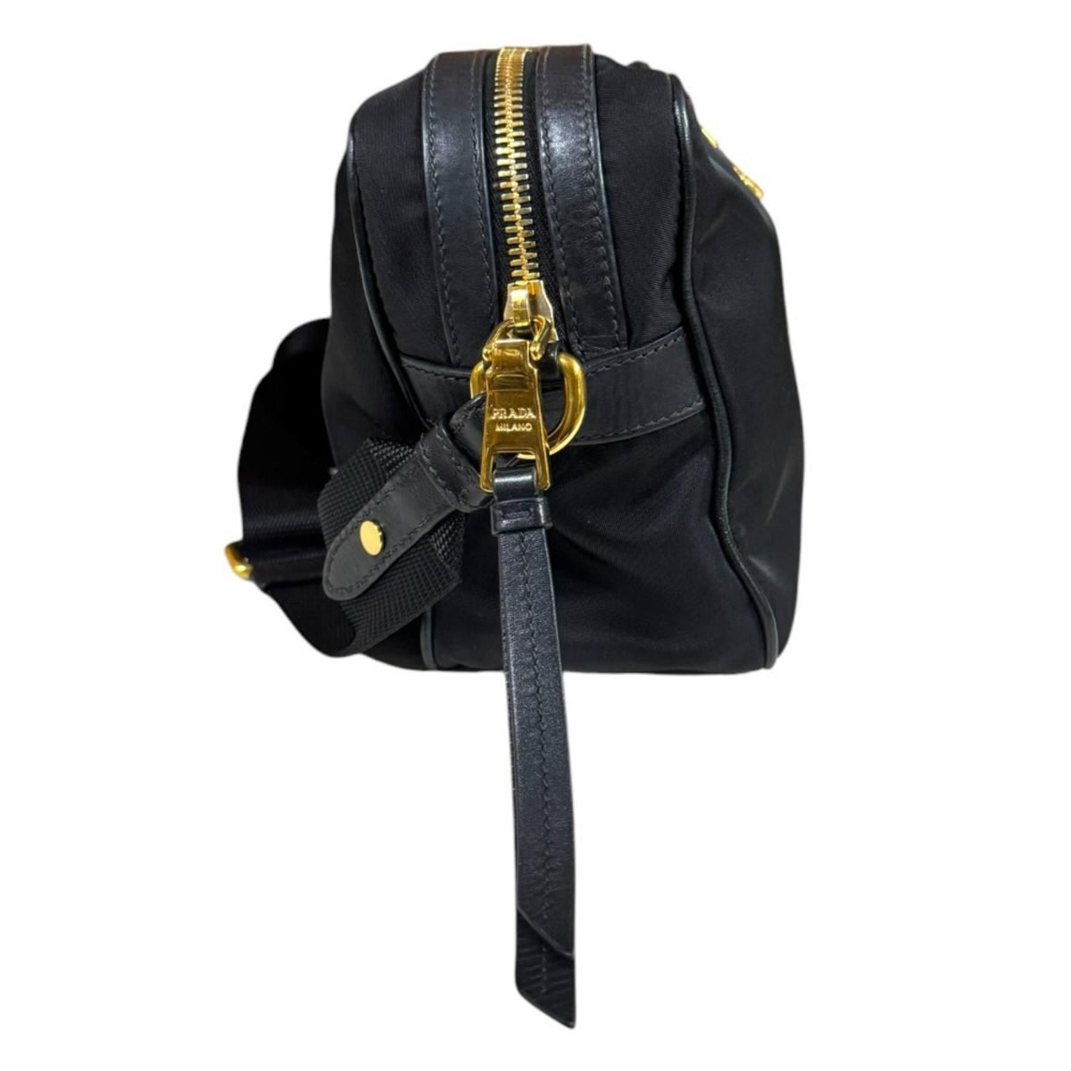 Prada Shoulder Bag Nylon Black — view 4