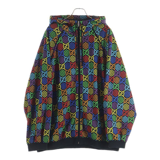 Gucci GG Psychedelic Zip Up Hoodie Multi