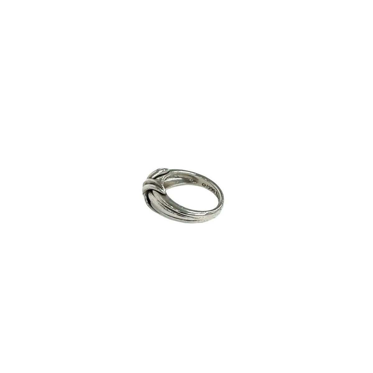 Tiffany & Co Vintage Signature Ring 925 Sterling Silver — view 5