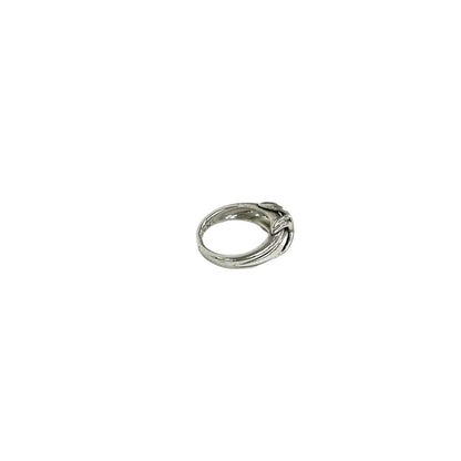 Tiffany & Co Vintage Signature Ring 925 Sterling Silver — view 6
