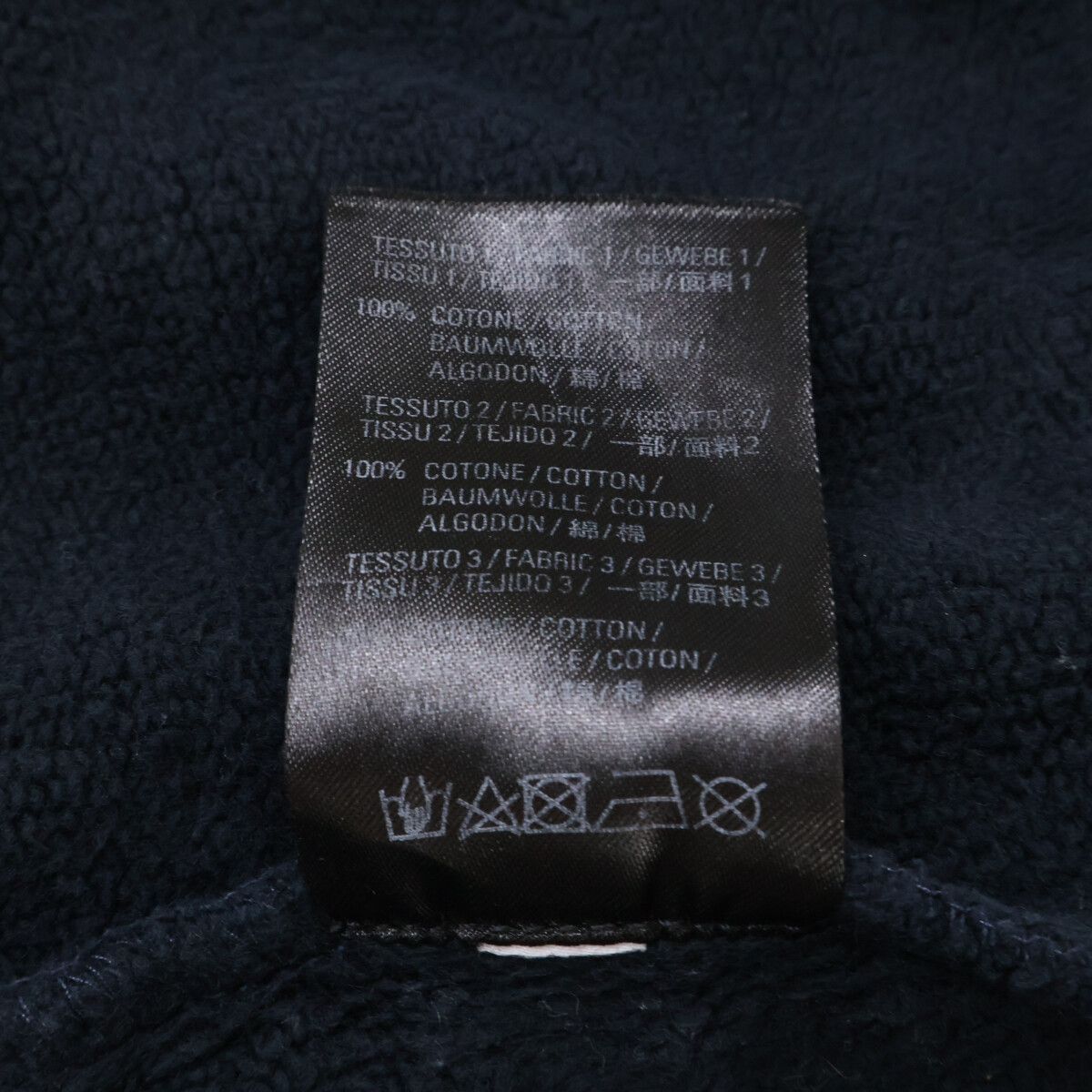 Balenciaga Blue Mountain Limited Reconstruction Logo Pullover Hoodie — view 4