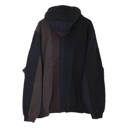 Balenciaga Blue Mountain Limited Reconstruction Logo Pullover Hoodie — view 2