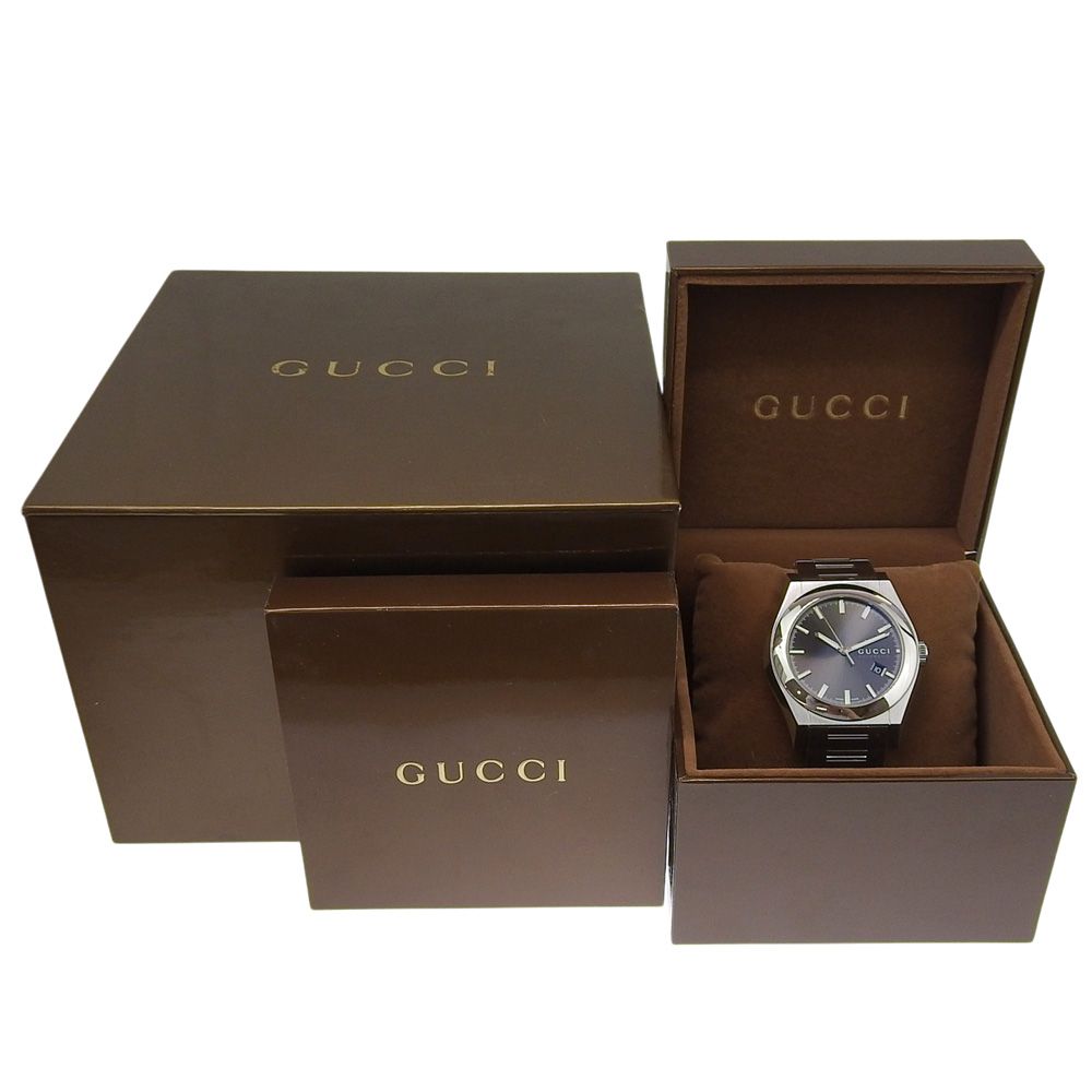 Gucci Parentesi 115.2 Stainless Steel Automatic Analog Display Black — view 8