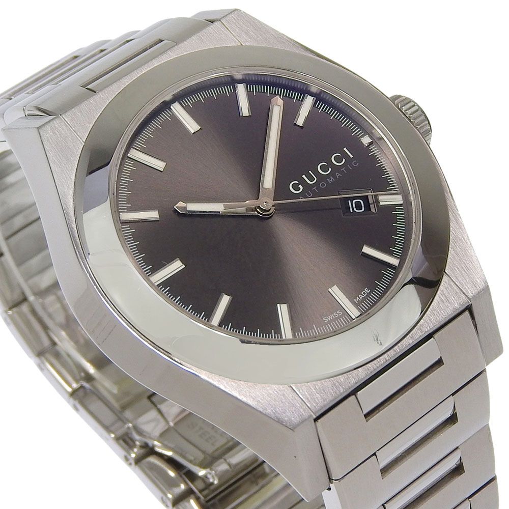 Gucci Parentesi 115.2 Stainless Steel Automatic Analog Display Black — view 3