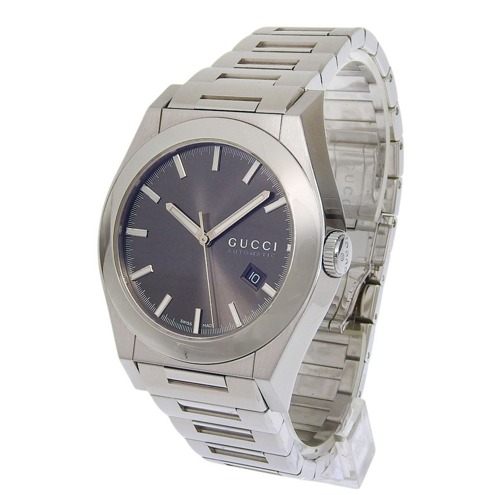 Gucci Parentesi 115.2 Stainless Steel Automatic Analog Display Black — view 2