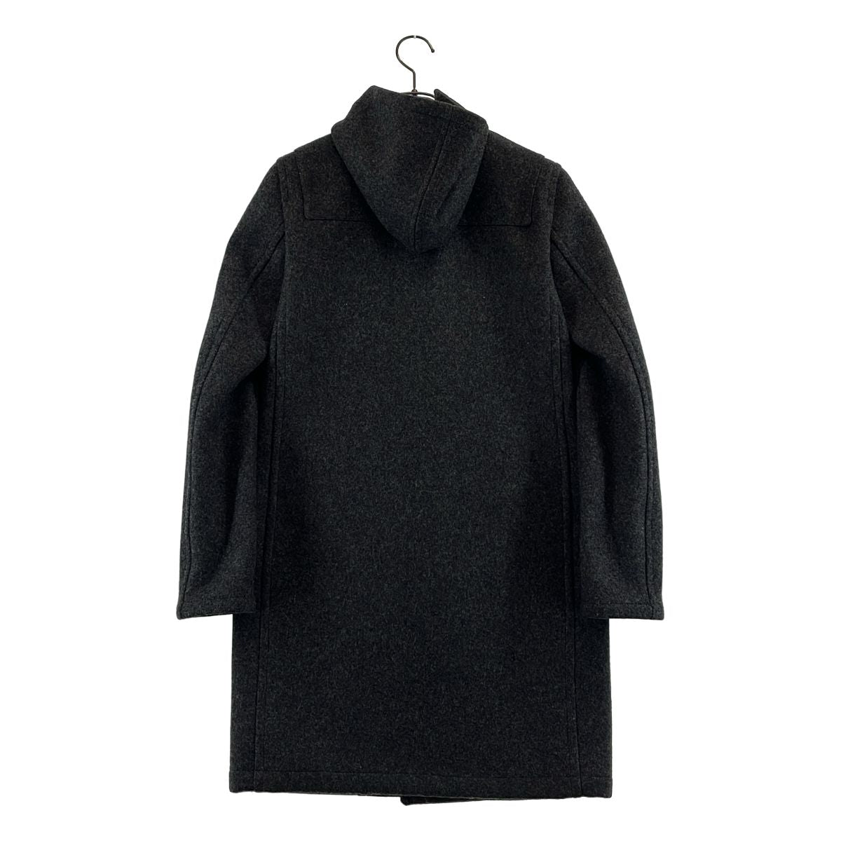 Saint Laurent Paris Wool Hooded Toggle Button Duffle Coat 36 Gray — view 4