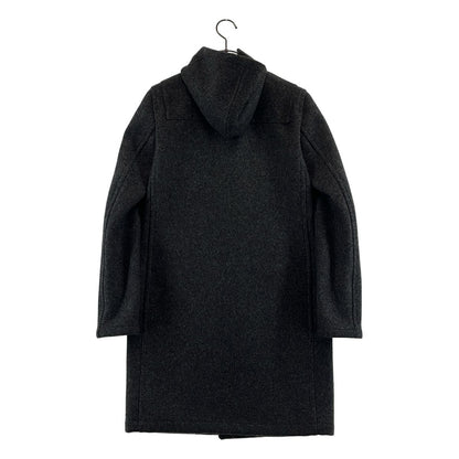 Saint Laurent Paris Wool Hooded Toggle Button Duffle Coat 36 Gray — view 4