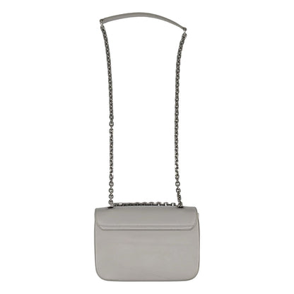 Celine C Motif Chain Shoulder Bag Gray — view 2