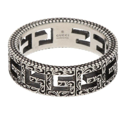 Gucci Square Ring Silver