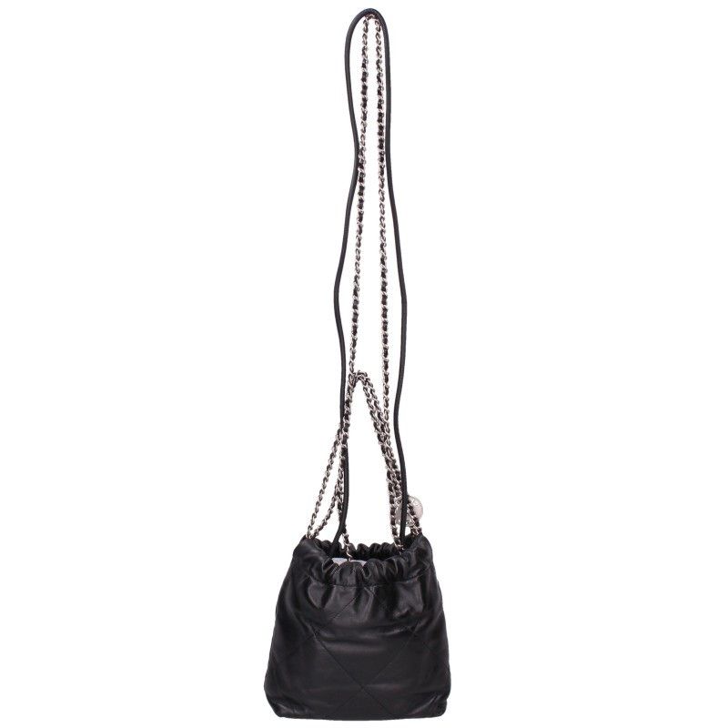 Chanel 22 Mini Lambskin Chain Leather Shoulder Bag 22 — view 2