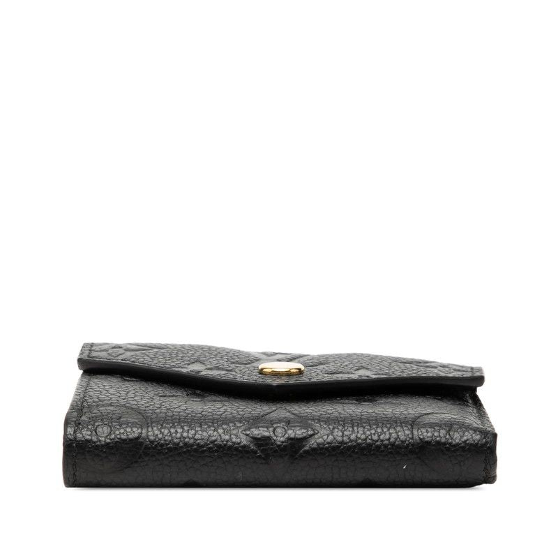 Louis Vuitton Monogram Empreinte Portefeuille Zoe Trifold Wallet Noir Black — view 3