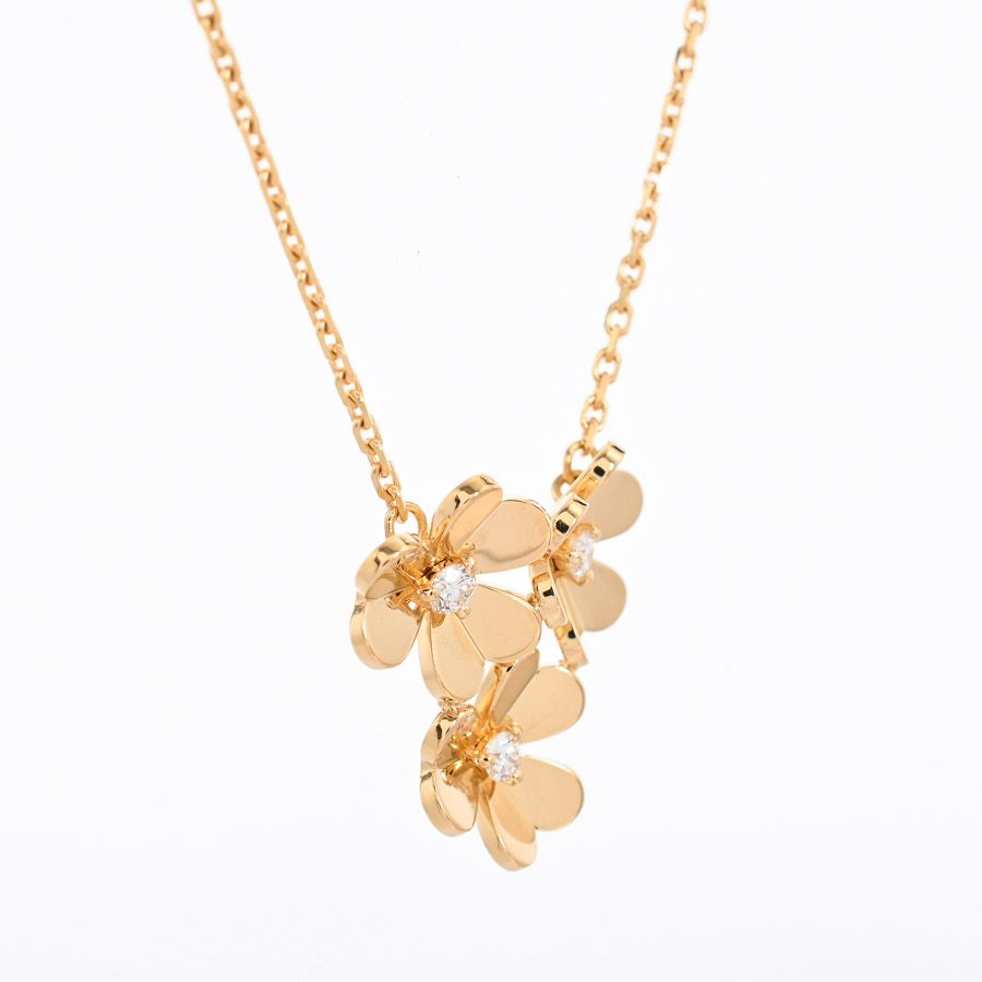 Van Cleef & Arpels Necklace Frivole Mini 3 Flowers — view 2
