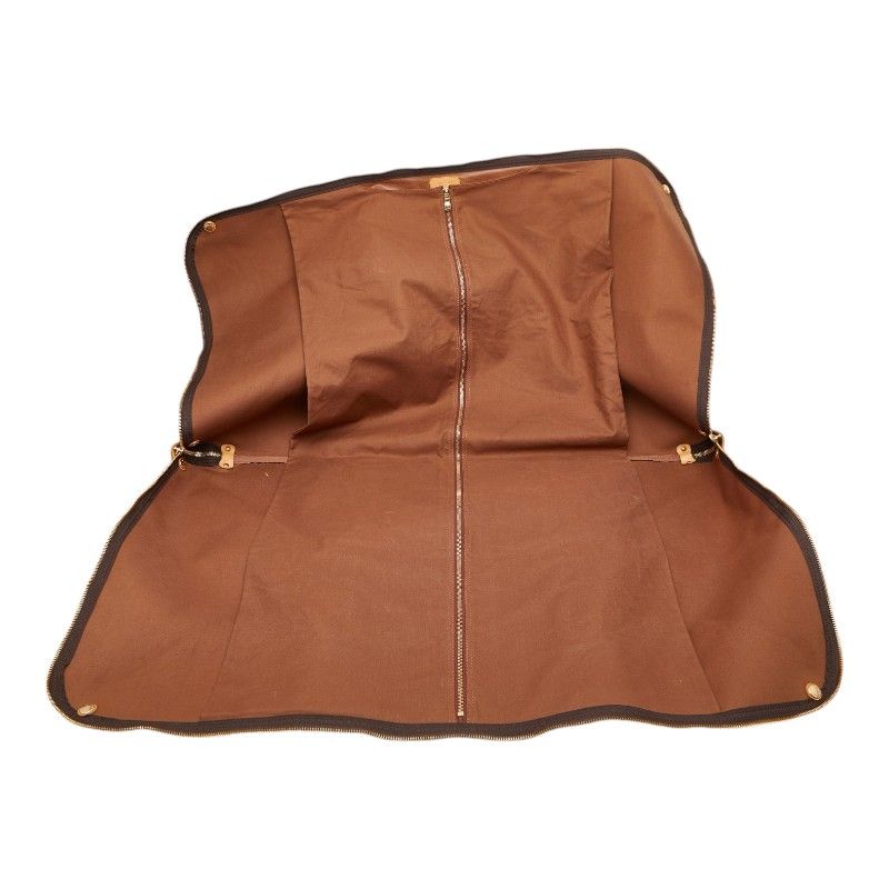 Louis Vuitton Monogram Cable Garment Boston Bag Brown Leather — view 6