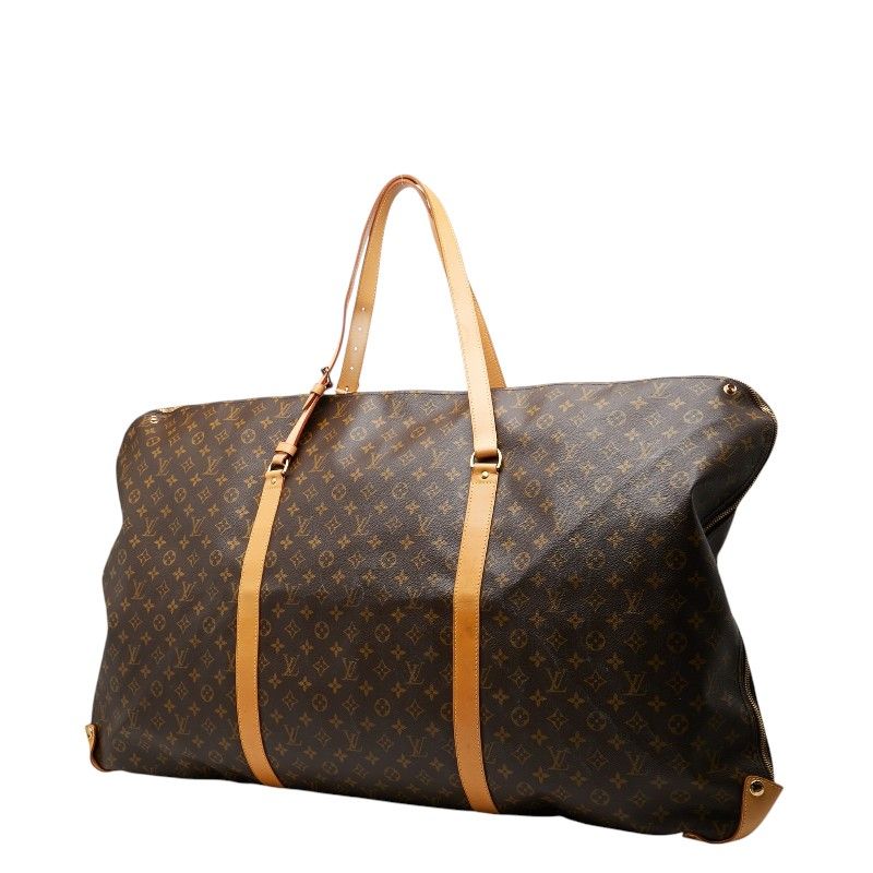 Louis Vuitton Monogram Cable Garment Boston Bag Brown Leather — view 2