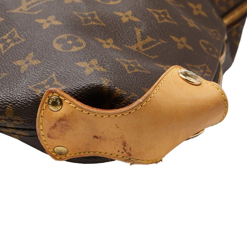 Louis Vuitton Monogram Cable Garment Boston Bag Brown Leather — view 4