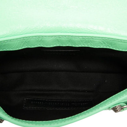 Balenciaga Le Cagole Sling XS Shoulder Bag Green Leather — view 4
