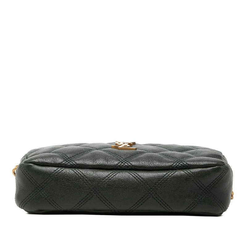 Saint Laurent YSL Logo Becky Double Zip Pouch Crossbody Chain Shoulder — view 3