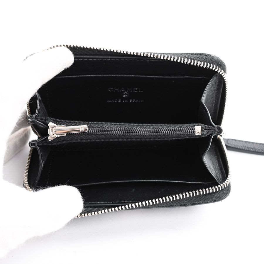 Chanel Compact Wallet Zip Coin Purse — view 4