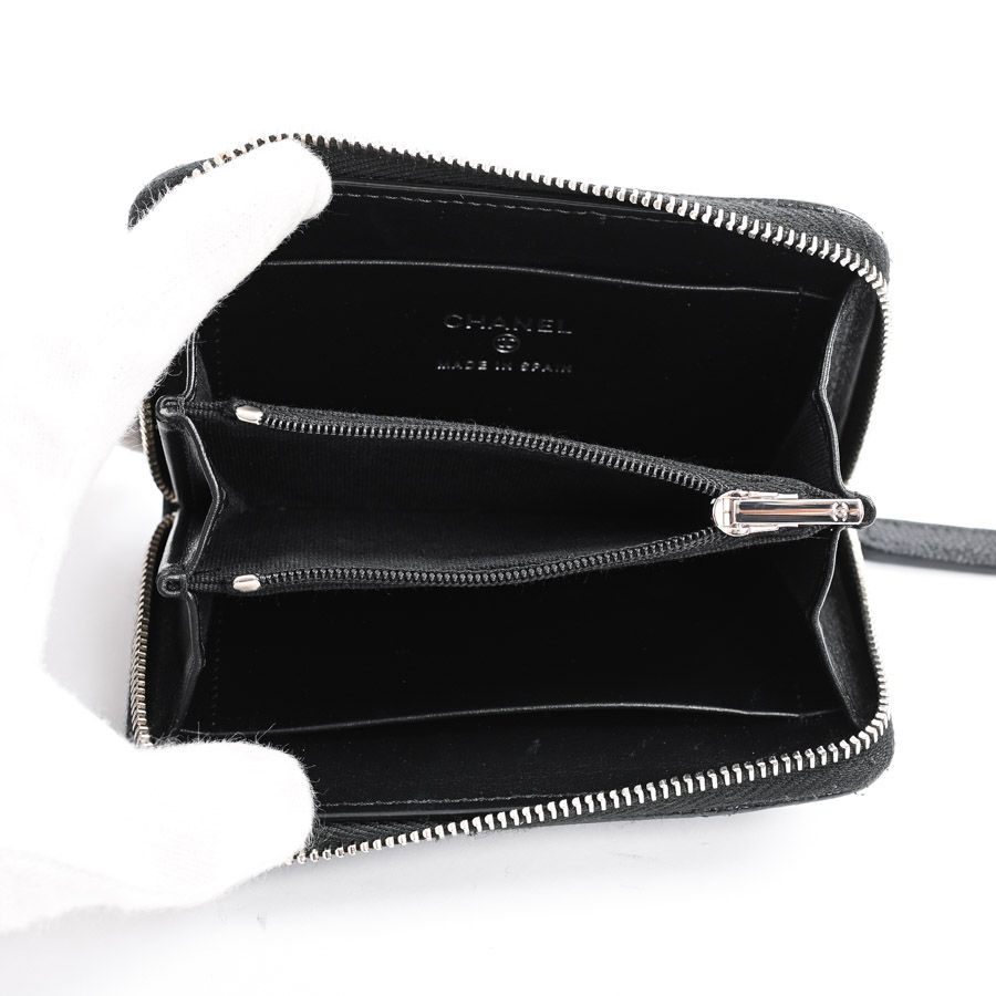 Chanel Compact Wallet Zip Coin Purse — view 5