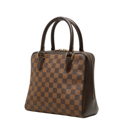 Louis Vuitton Damier Brera Handbag Brown Leather — view 2