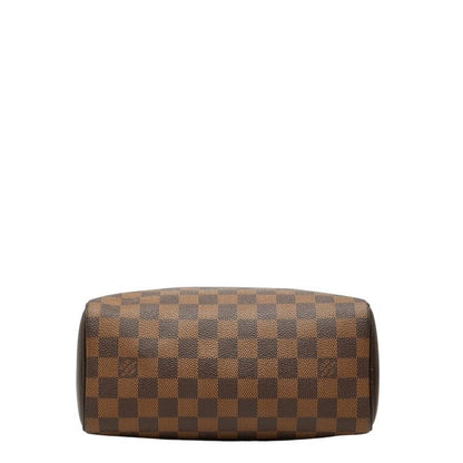 Louis Vuitton Damier Brera Handbag Brown Leather — view 3