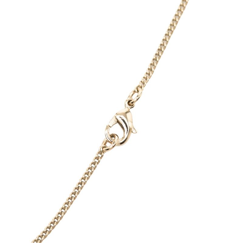Chanel CC Logo Bijou Necklace Gold Plated — view 4