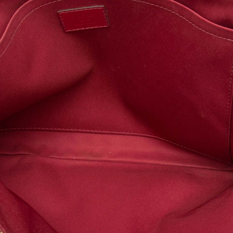 Louis Vuitton Monogram Etui Voyage GM Clutch Brown Fuchsia — view 5