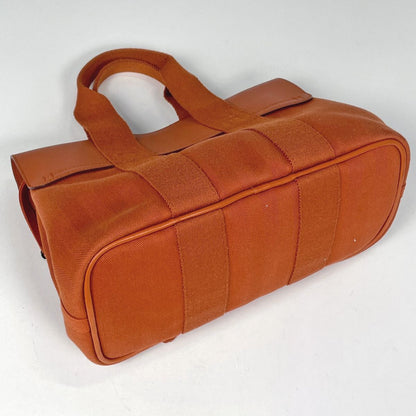 Hermes Valparaiso PM Handbag Toilet Blanc Potiron — view 2