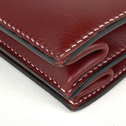 Hermes Kelly Depeches 38 Briefcase Business Box Calf Rouge Ache — view 3