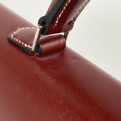 Hermes Kelly Depeches 38 Briefcase Business Box Calf Rouge Ache — view 7