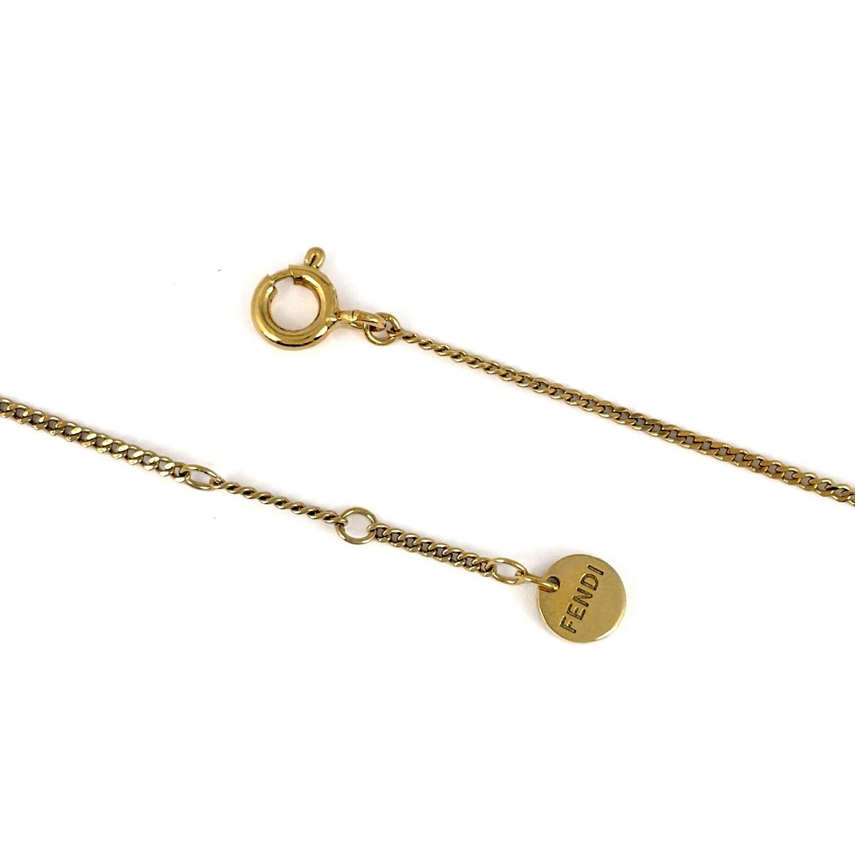 Fendi O-rock Necklace Rhinestone — view 3