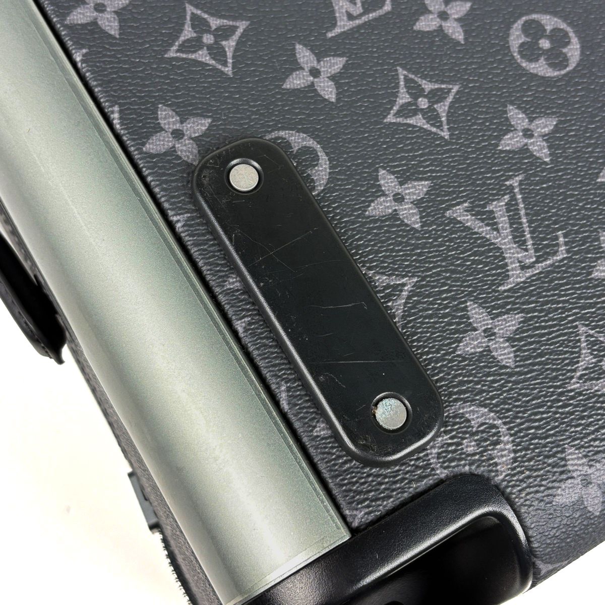 Louis Vuitton Horizon 55 Suitcase Travel Bag Monogram Eclipse Black — view 3