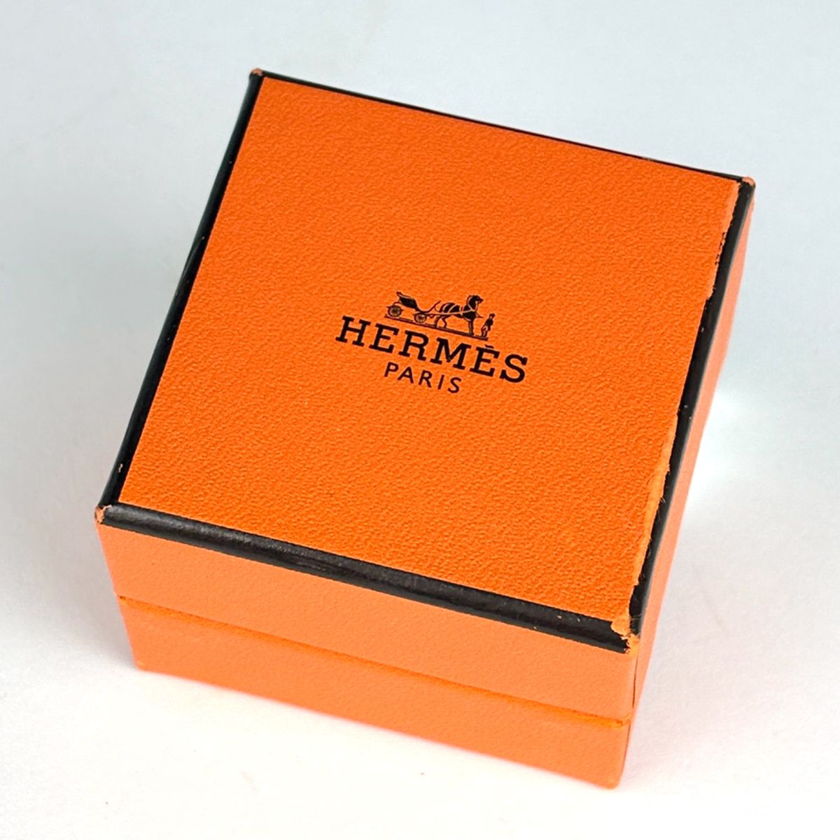Hermes Jumbo Scarf Ring Closure Metal Silver — view 5