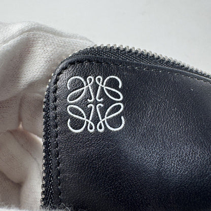 Loewe Anagram Triangle Coin Case Black — view 7