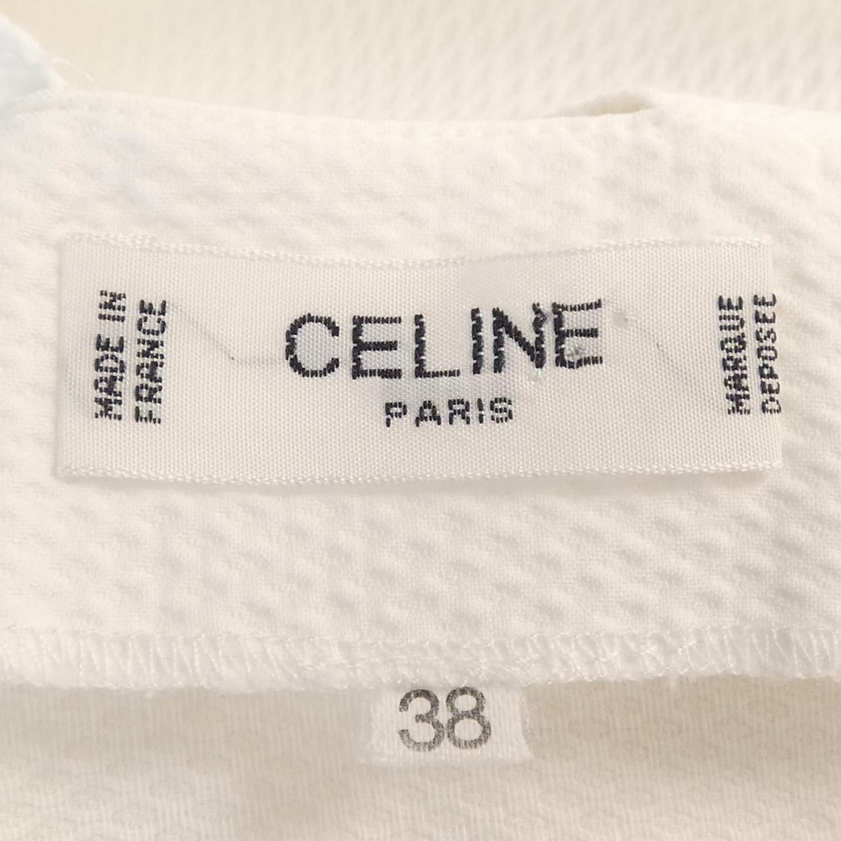 Celine Vintage Dress White — view 4