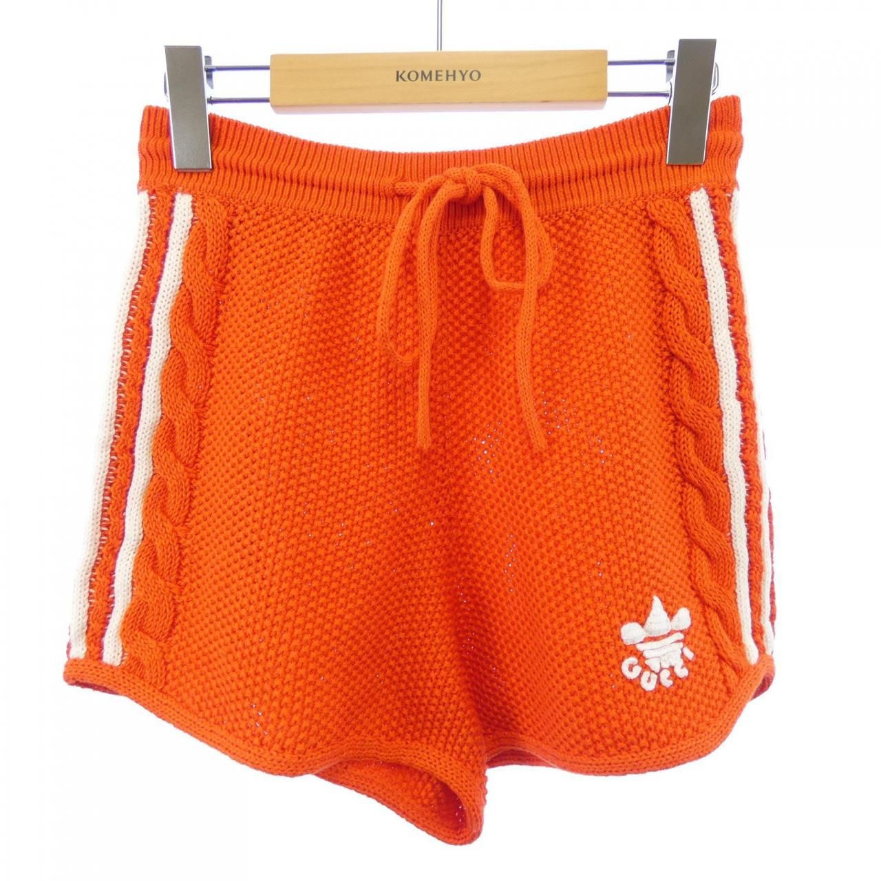 Gucci Adidas Shorts Orange