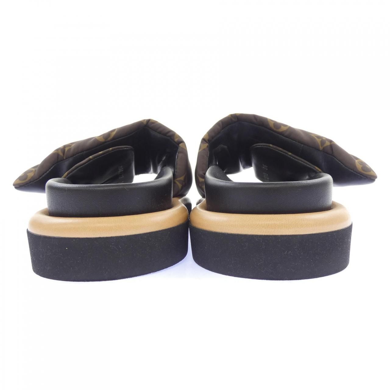 Louis Vuitton Yayoi Kusama Pumpkin LV Yk Poulet Pillow Line Sandals — view 5