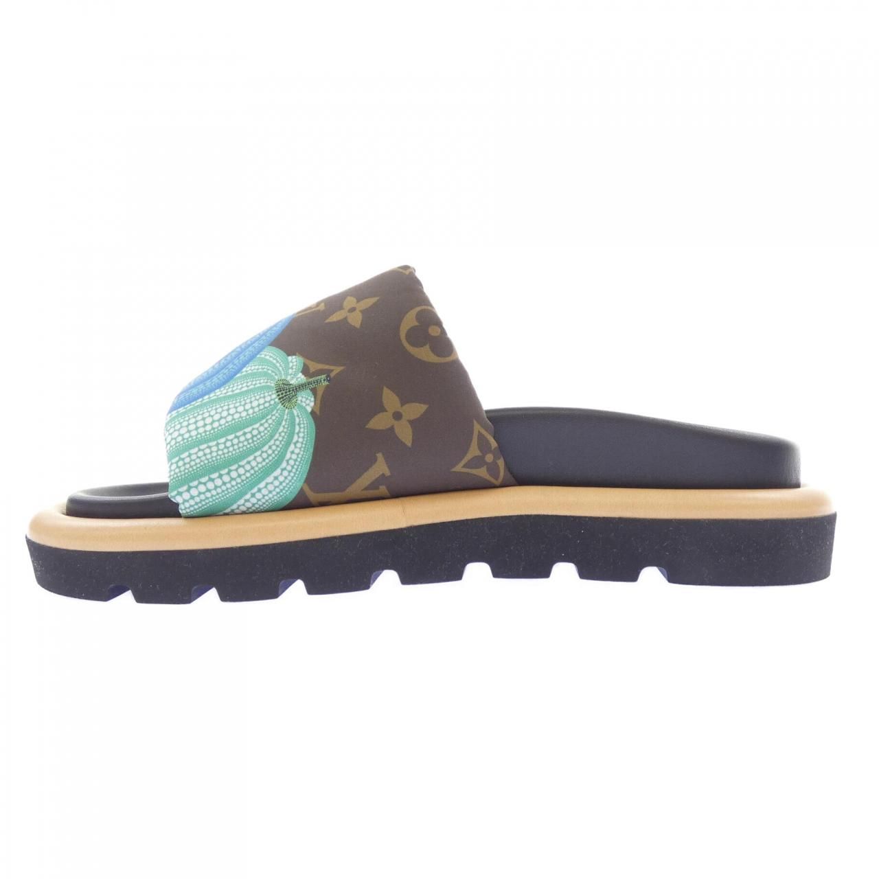 Louis Vuitton Yayoi Kusama Pumpkin LV Yk Poulet Pillow Line Sandals — view 2