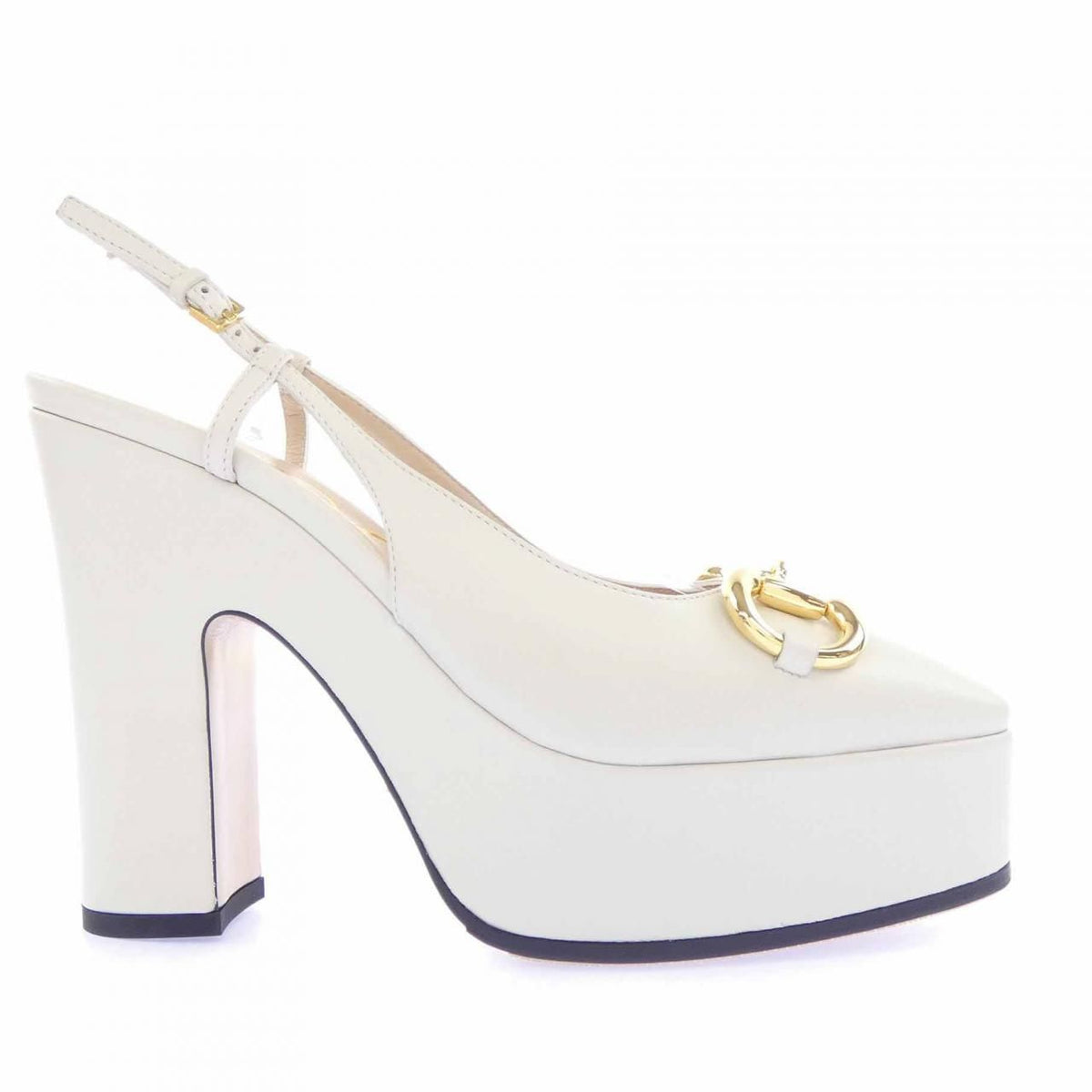 Gucci Pumps Heel Beige