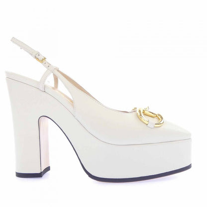 Gucci Pumps Heel Beige
