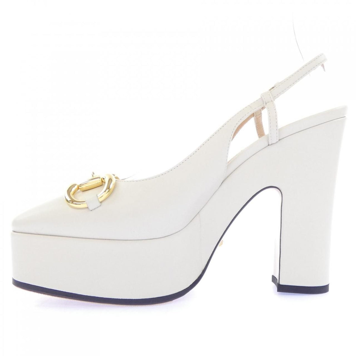 Gucci Pumps Heel Beige — view 2