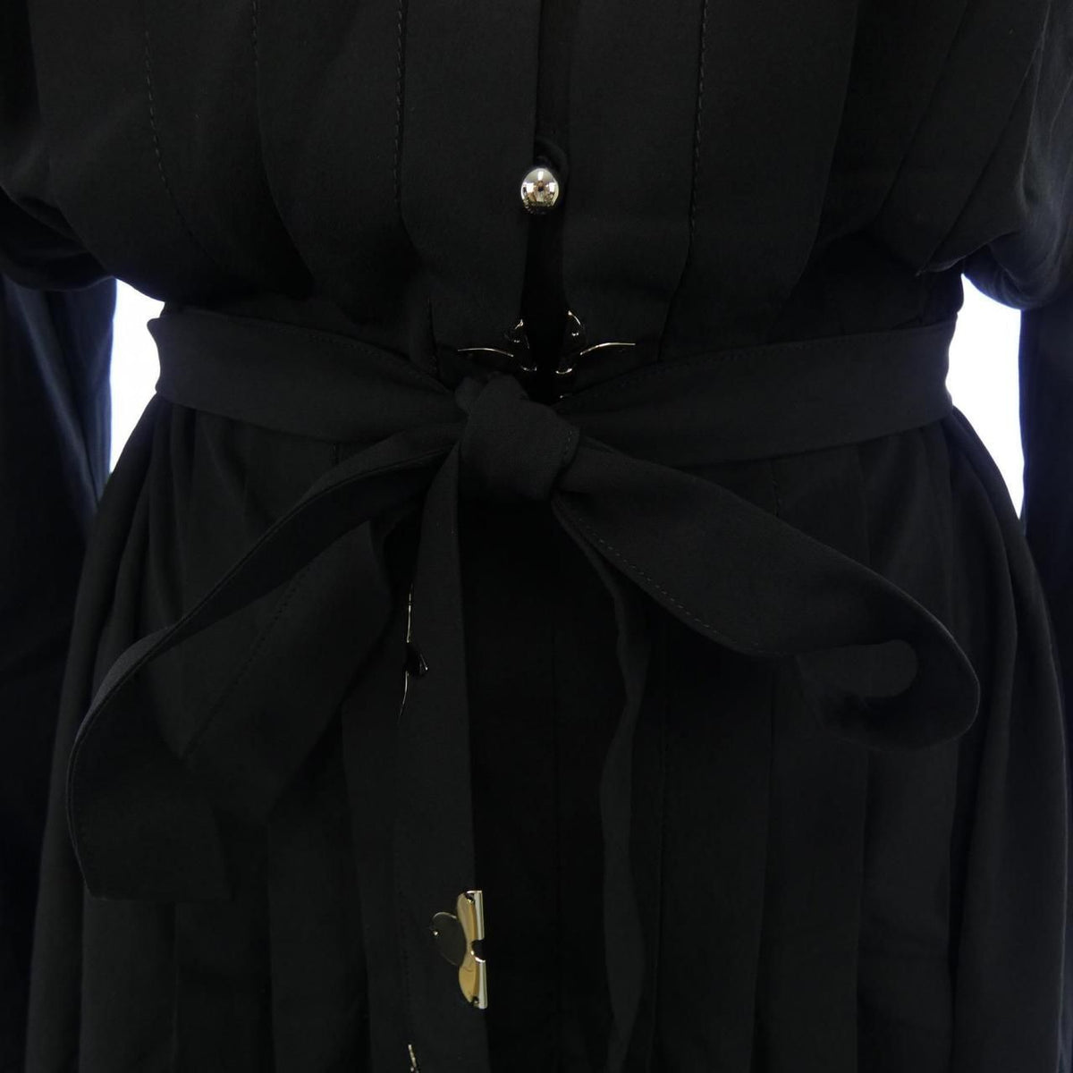 Louis Vuitton Monogram Accent Pleats Dress — view 7