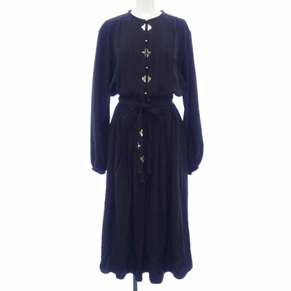 Louis Vuitton Monogram Accent Pleats Dress