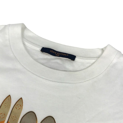 Louis Vuitton Short Sleeve T-Shirt Printed Cotton White — view 4