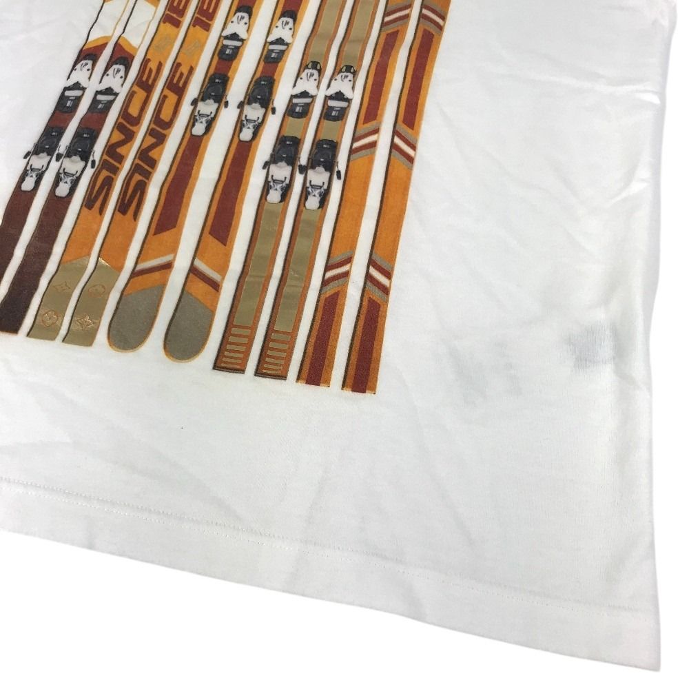Louis Vuitton Short Sleeve T-Shirt Printed Cotton White — view 7