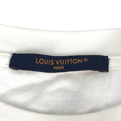 Louis Vuitton Short Sleeve T-Shirt Printed Cotton White — view 5